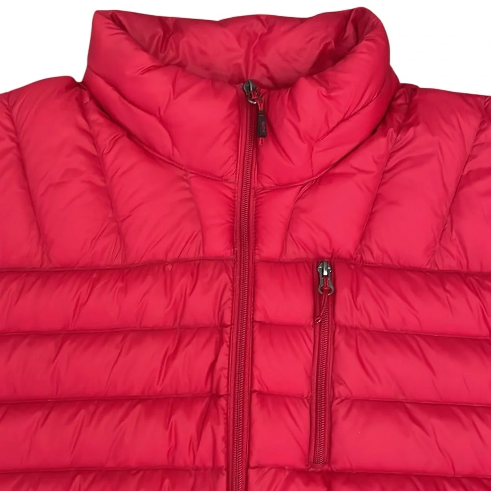 Hawke & Co Sport Men’s Red Down-Filled Performance Packable Jacket XXL EUC
